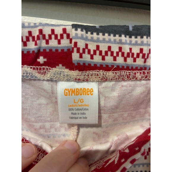 NWT Gymboree Red Reindeer 2-Piece Pajama Set - Adult L - Picture 9 of 9